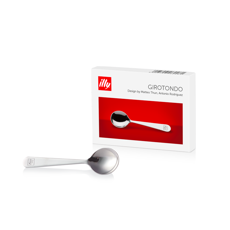 illy Logo Embossed Spoons 104mm - Pack of 6