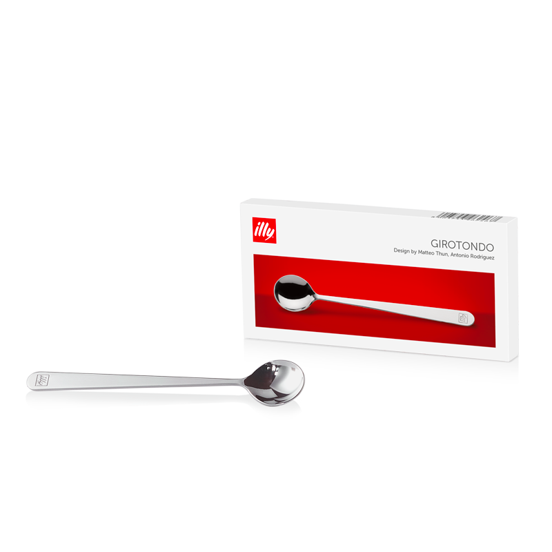 illy Logo Embossed Spoons 160mm - Pack of 6